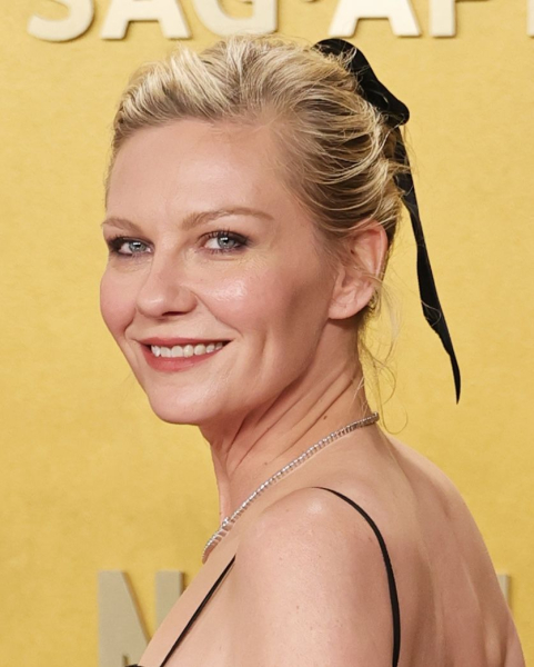Image may contain Kirsten Dunst Blonde Hair Person Head Adult and Face